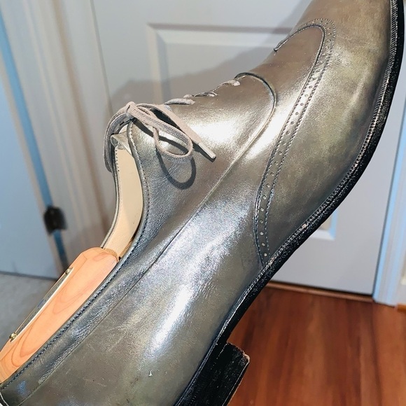 R Benedetto leather Wingtip Oxford. - Picture 6 of 14